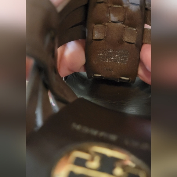 Tory Burch Wedge Snake sandals - Picture 11 of 12